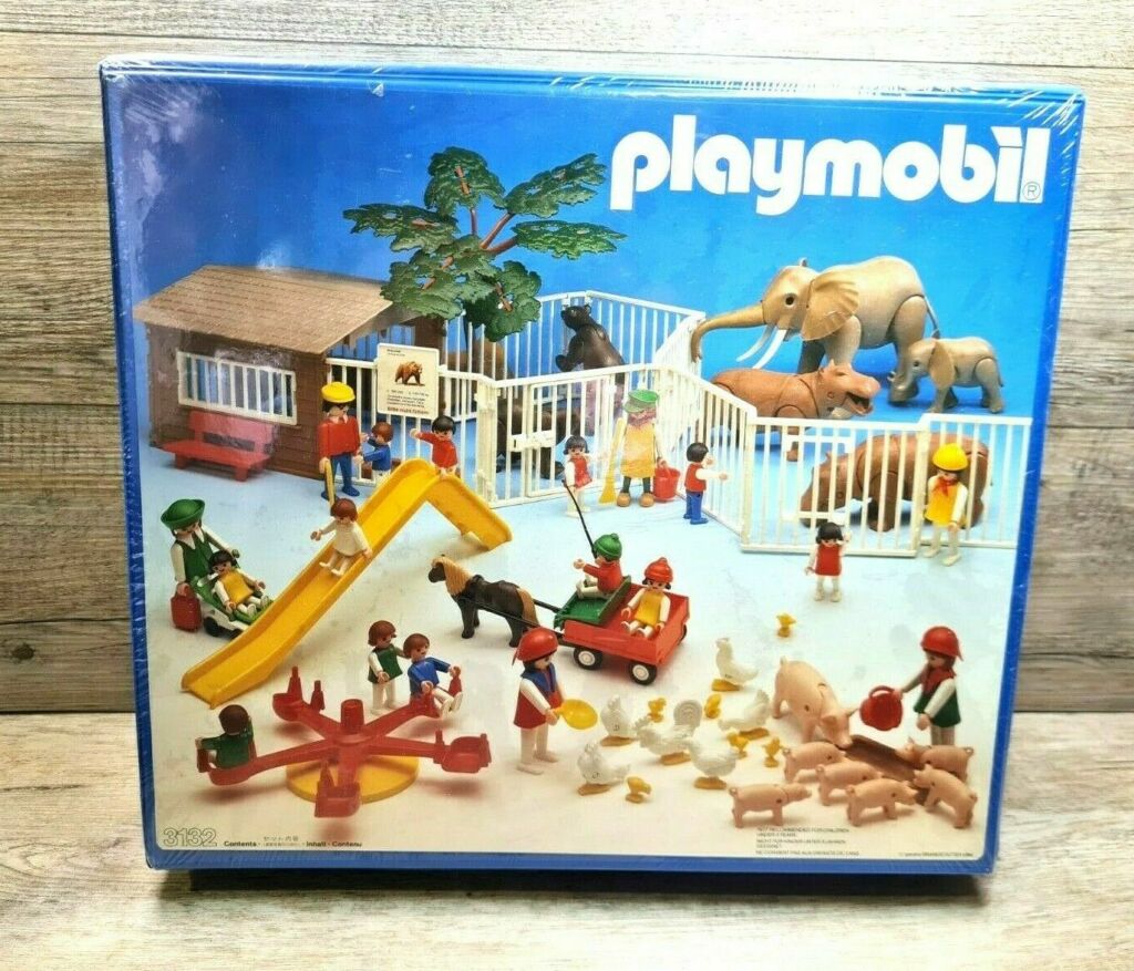 Playmobil 3132 - ZOO + nursery - Box