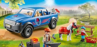 Playmobil - 70518 - Maréchal-ferrant et véhicule