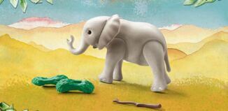 Playmobil - 71049 - Young Elephant + Collectible Fun