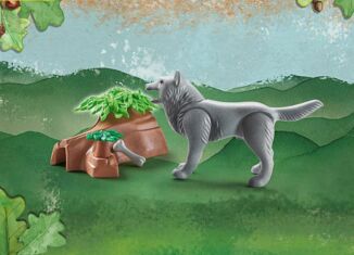 Playmobil - 71056 - Wolf + Collectible Fun