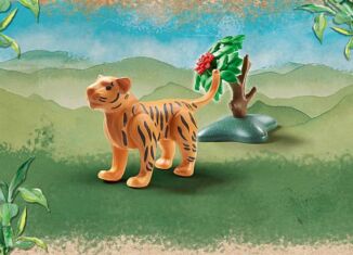 Playmobil - 71067 - Young Tiger + Collectible Fun