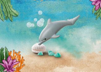 Playmobil - 71068 - Young Dolphin + Collectible Fun