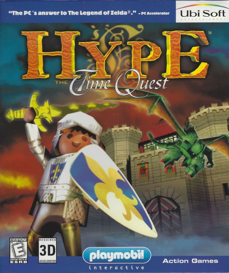 Playmobil PC GAME - Hype: The Time Quest - Box