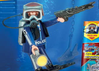 Playmobil - 30796364-ger - Police Diver