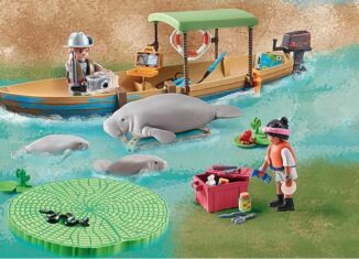 Playmobil - 71010 - Wiltopia - Boat Trip to the Manatees