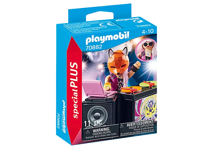 Playmobil 70882 - DJ with Turntables - Box