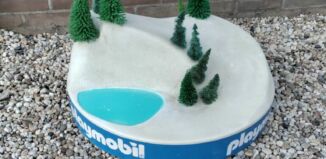 Playmobil - 00000 - Round vintage snow display