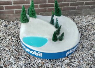 Playmobil - 00000 - Round vintage snow display