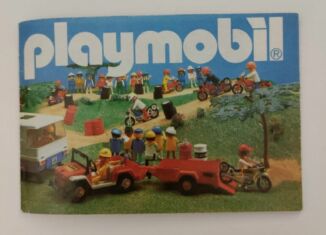 Playmobil - 3080062s2-ger - Leaflet 1986 - Cover Motor Sports