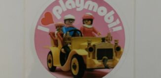 Playmobil - 3081442 - Sticker I love Playmobil 1900 Auto