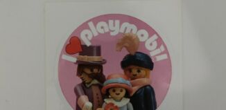 Playmobil - 3081377 - Sticker I Love Playmobil 1900 Familie