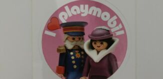 Playmobil - 3081413 - Sticker I Love Playmobil 1900 Paar