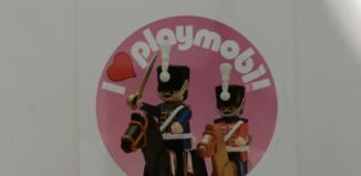 Playmobil - 3081411 - Sticker I Love Playmobil 1900 Soldatenreiter