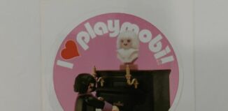 Playmobil - 3081441 - Sticker I Love Playmobil 1900 Pianist