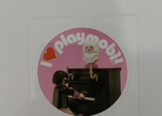 Playmobil - 3081441 - Sticker I Love Playmobil 1900 Piano Man