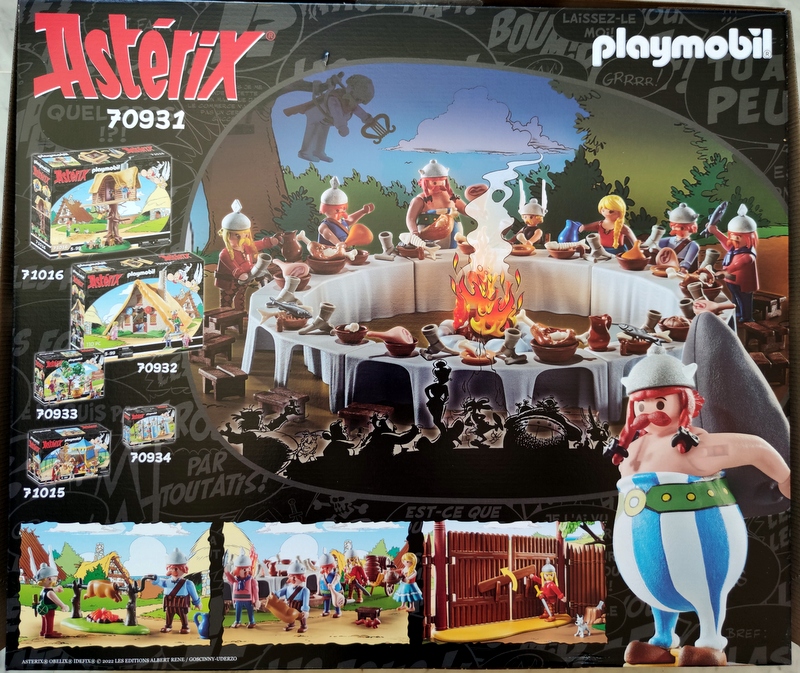 Playmobil 70931 - Great banquet at the village - Back