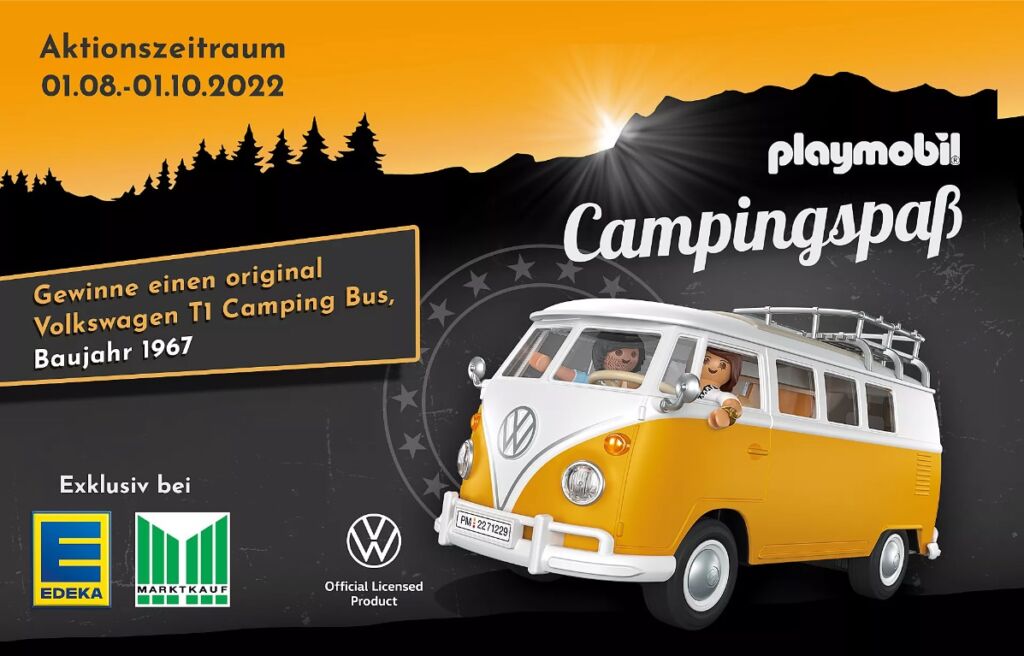 Playmobil 71229-ger - Volkswagen T1 Camping Bus - Box
