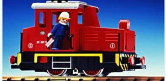 Playmobil - 4050v2 - Red Diesel Locomotive