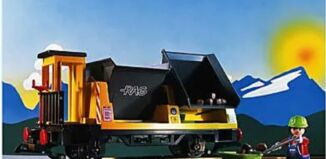Playmobil - 4116v1 - Wagon benne basculante