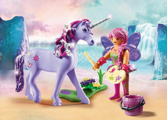 Playmobil - 70657 - Unicorn with Fairy with Decoration