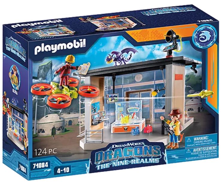 Playmobil 71084 - Dragons: The Nine Realms - Icaris Lab - Box
