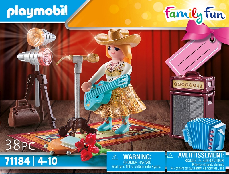 Playmobil 71184 - Country singer - Box