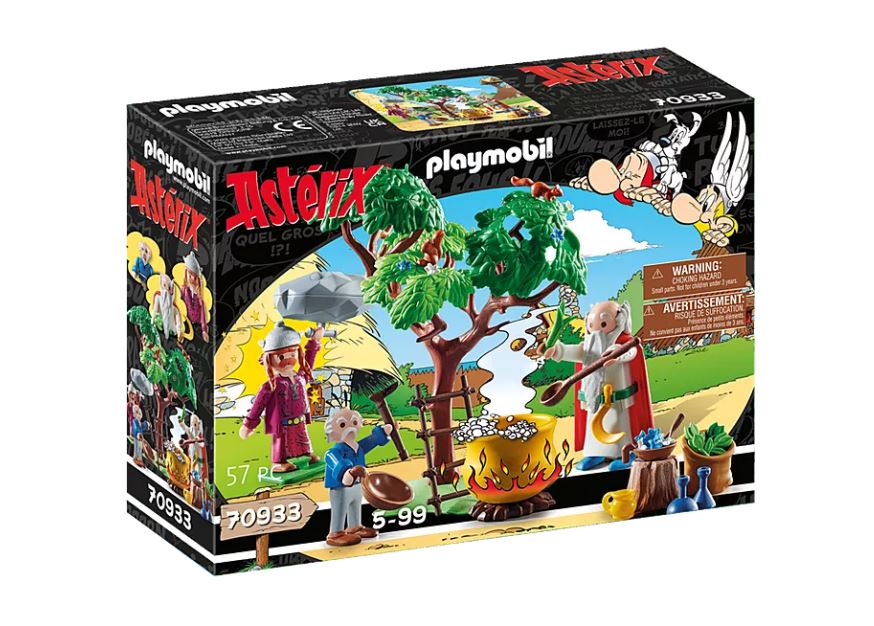 Playmobil 70933 - Astérix : Panoramix et le chaudron de Potion Magique - Boîte