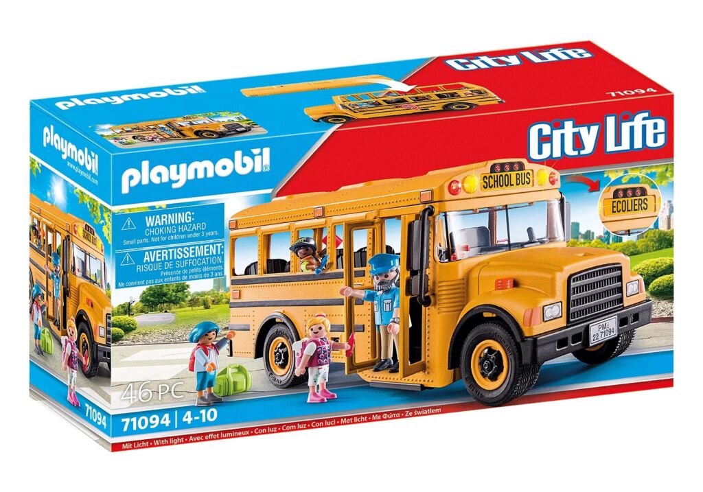 Playmobil 71094 - School Bus - Box