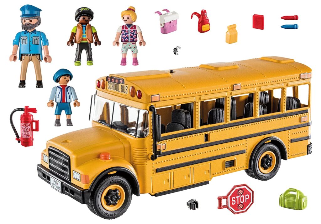 Playmobil 71094 - School Bus - Back