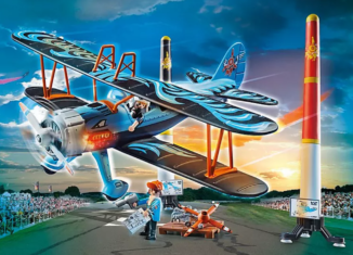 Playmobil - 70831 - Air Stuntshow Double-decker Phoenix - Detail Playmobil - 70831 - Air Stuntshow Double-decker Phoenix