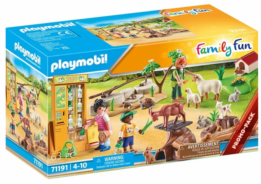 Playmobil 71191 - Petting Zoo - Box