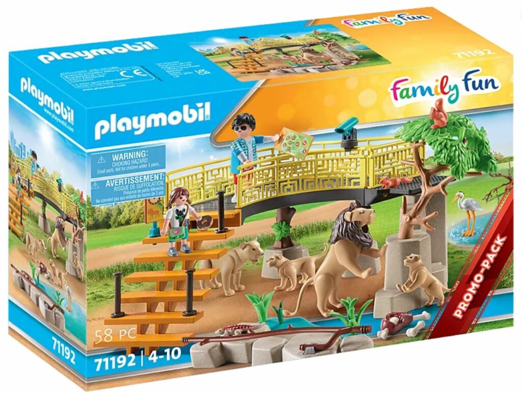 Playmobil 71192 - Lion open-air enclosure - Box