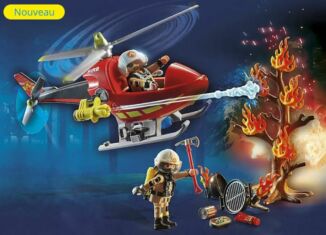 Playmobil - 71195 - Firefighting Helicopter