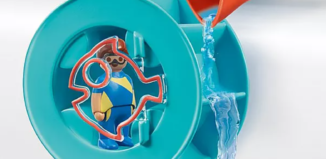 Playmobil - 70636 - Water Wheel with Baby Shark