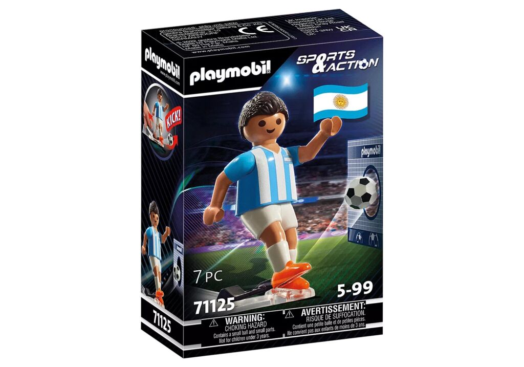 Playmobil 71125 - Football Player Argentina - Box