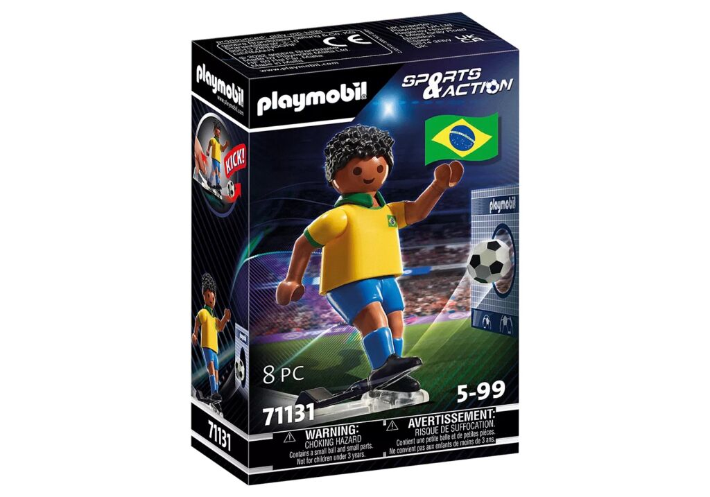 Playmobil 71131 - Football Player Brasil - Box