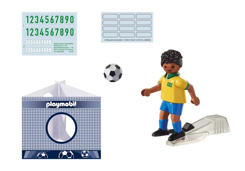 Playmobil 71131 - Football Player Brasil - Back