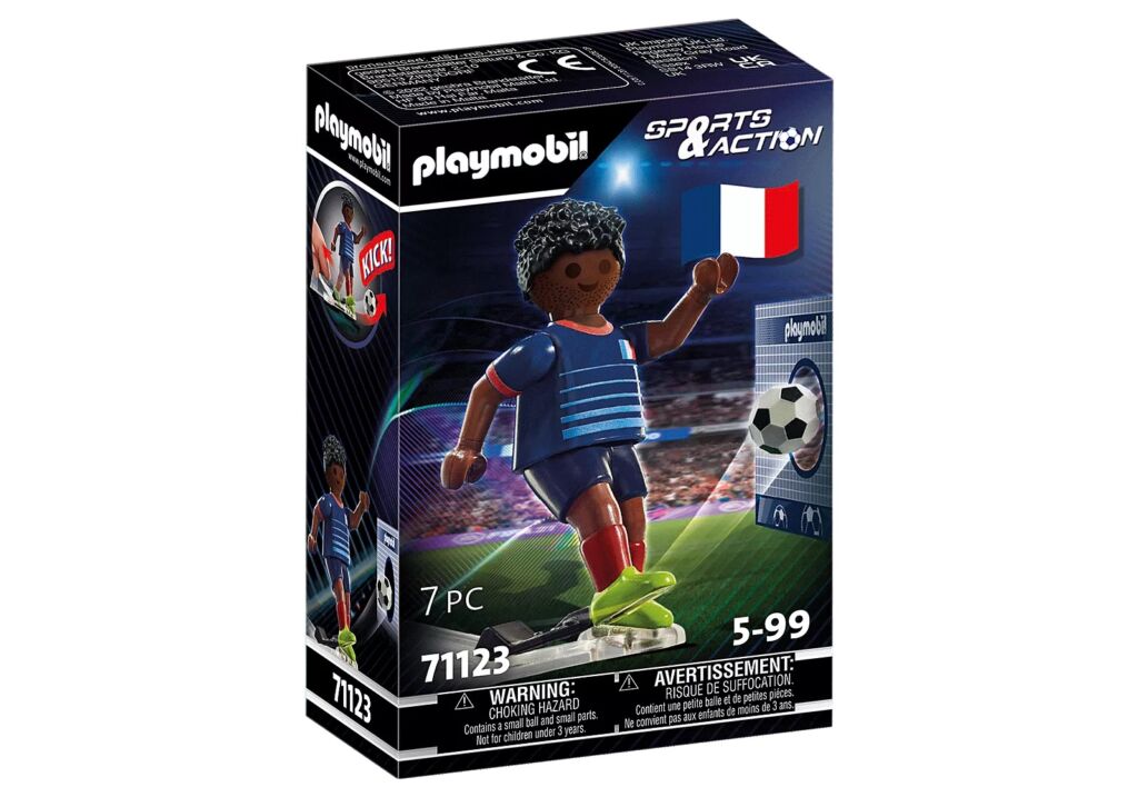 Playmobil 71123 - Football Player France A - Box