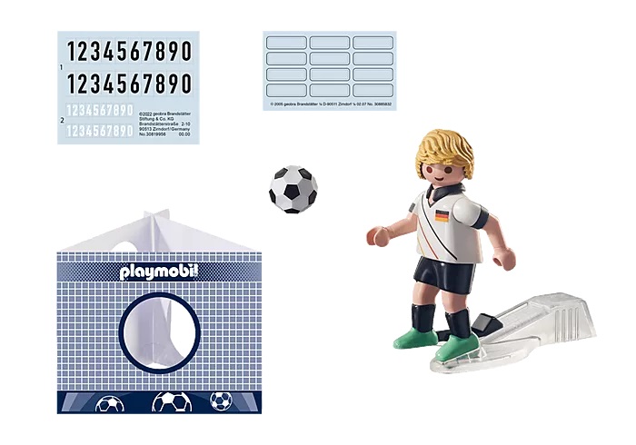 Playmobil 71121 - Football Player Germany - Back