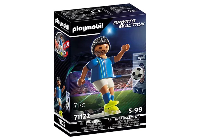 Playmobil 71122 - Football Player Italy - Caja