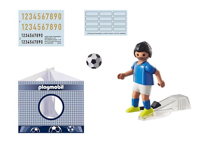 Playmobil 71122 - Football Player Italy - Back