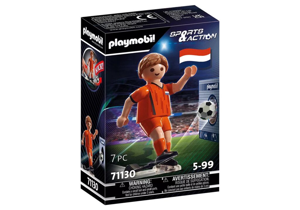 Playmobil 71130 - Football Player Netherlands - Box