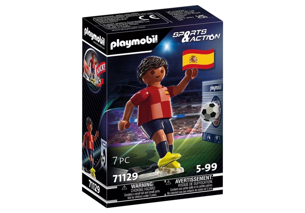 Playmobil 71129 - Football Player Spain - Box
