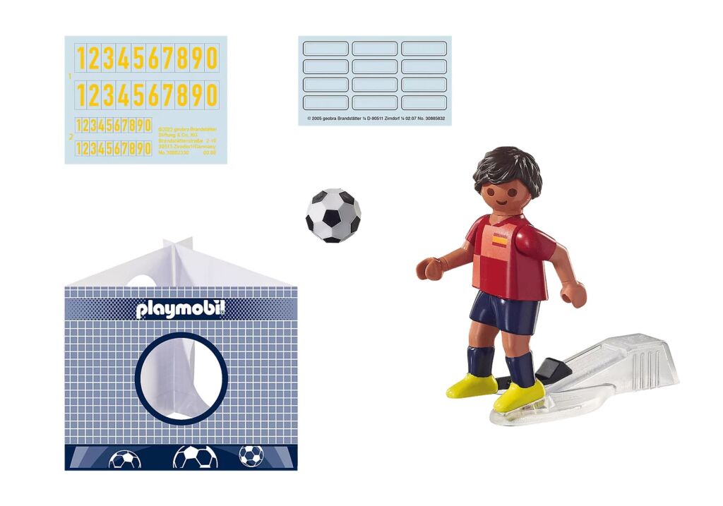 Playmobil 71129 - Football Player Spain - Back