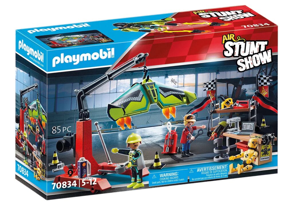Playmobil 70834 - Air Stunt Show Service Station - Box