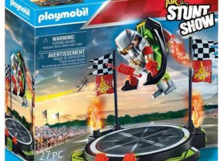 Playmobil - 70836 - Air Stuntshow Pilote avec réacteur dorsal