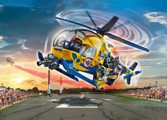 Playmobil - 70833 - Air Stuntshow Film Crew Helicopter