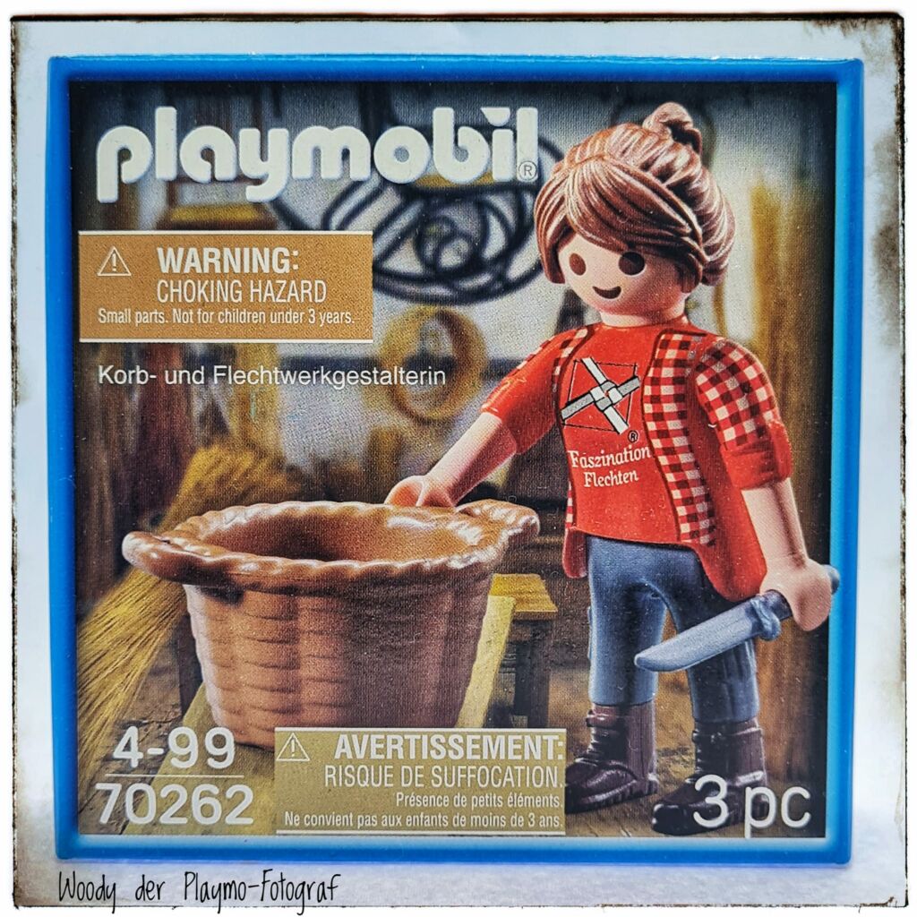 Playmobil 70262-ger - Diseñador de cestería y mimbre - Caja