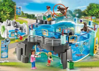 Playmobil - 70537-ger - Aquarium Mega Set Exklusiv - Detail Playmobil - 70537-ger - Aquarium Mega Set Exklusiv