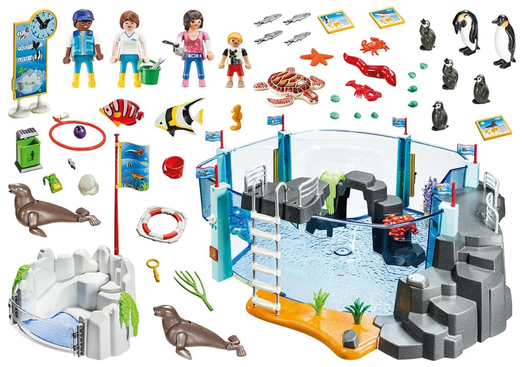 Playmobil 70537-ger - Aquarium Mega Set Exklusiv - Précédent